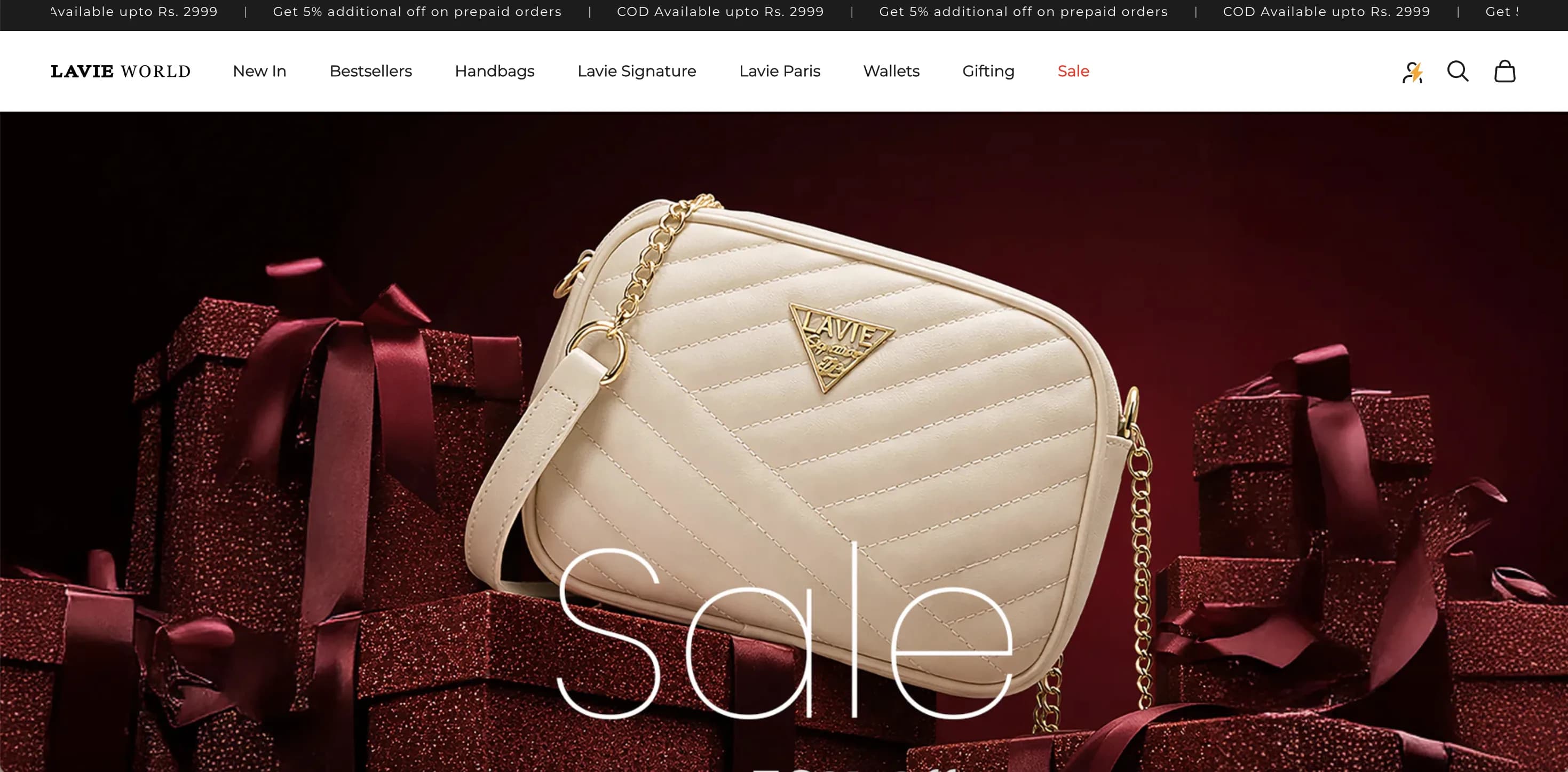 Lavie World website screenshot